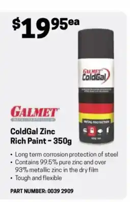 Blackwoods ColdGal Zinc Rich Paint offer