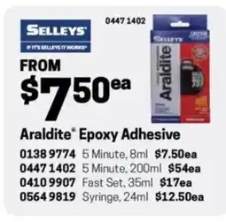 Blackwoods Araldite Epoxy Adhesive offer