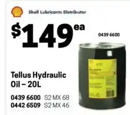 Blackwoods Tellus Hydraulic Oil offer