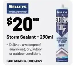 Blackwoods Storm Sealant offer