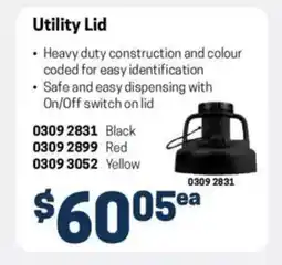 Blackwoods Utility Lid offer