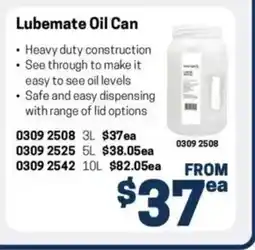 Blackwoods Lubemate Oil Can offer