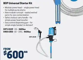 Blackwoods BOP Universal Starter Kit offer