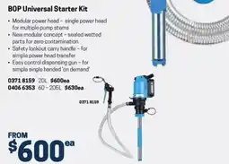 Blackwoods BOP Universal Starter Kit offer