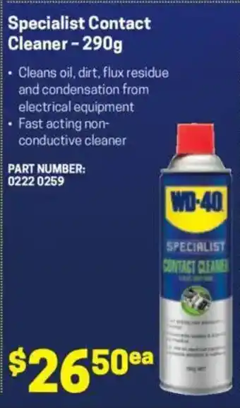 Blackwoods Specialist Contact Cleaner offer