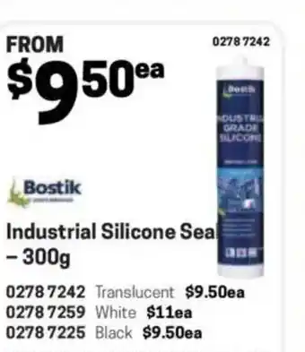 Blackwoods Industrial Silicone Seal offer