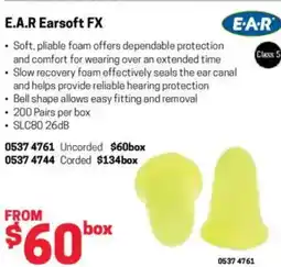 Blackwoods E.A.R Earsoft FX offer