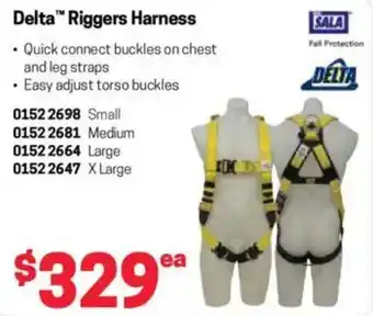 Blackwoods Delta Riggers Harness offer