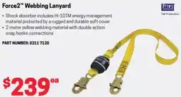 Blackwoods Force2 Webbing Lanyard offer