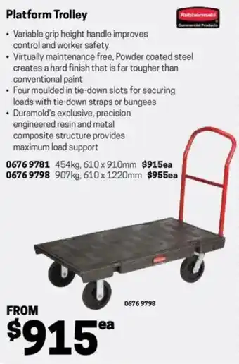 Blackwoods Platform Trolley offer