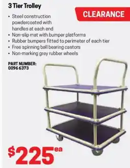 Blackwoods 3 Tier Trolley offer