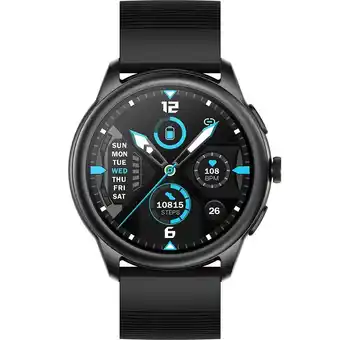 Shiels Active Pro Call+ Connect Smart Watch Box Set with 3 Band Options Black offer