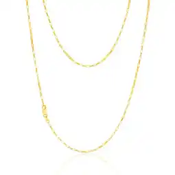 Shiels 9ct Yellow Gold Fancy 26 Gauge 50cm Chain offer