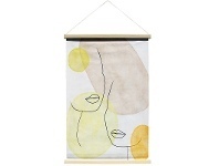 LivingStyles "Dreamsong" Hanging Scroll Canvas Wall Art Print, No.1, 90cm offer