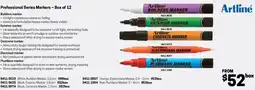 Blackwoods Professional Series Markers - Box of 12 offer