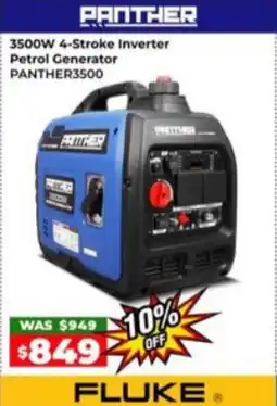 Sydney Tools 3500W 4-Stroke Inverter Petrol Generator offer