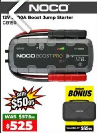 Sydney Tools 12V 10A Boost Jump Starter GB150 offer