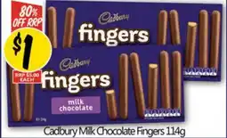 NQR Cadbury Milk Chocolate Fingers offer