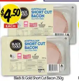 NQR Black & Gold Short Cut Bacon offer