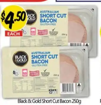 NQR Black & Gold Short Cut Bacon offer