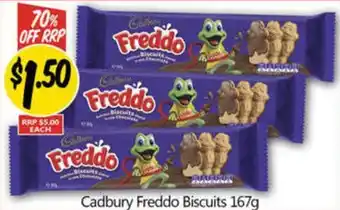 NQR Cadbury Freddo Biscuits offer