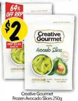 NQR Creative Gourmet Frozen Avocado Slices offer