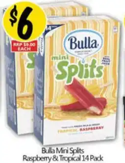 NQR Bulla Mini Splits Raspberry & Tropical offer