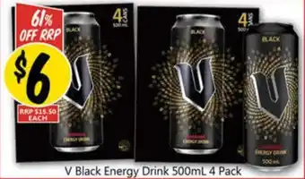 NQR V Black Energy Drink offer