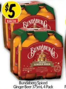 NQR Bundaberg Spiced Ginger Beer offer