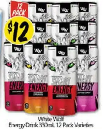 NQR White Wolf Energy Drink Varieties offer