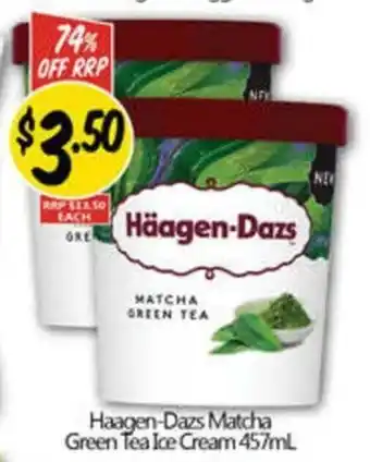 NQR Haagen-Dazs Matcha Green Tea Ice Cream offer