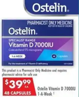 Pharmacy4Less Ostelin Vitamin D 700011 offer