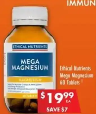 Pharmacy4Less Ethical Nutrients Mega Magnesium offer