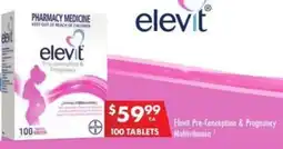 Pharmacy4Less Elevit Pre-Conception & Pregnancy Multivitamin offer