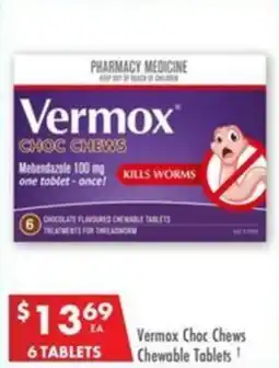 Pharmacy4Less Vermox Choc Chews Chewable Tablets offer