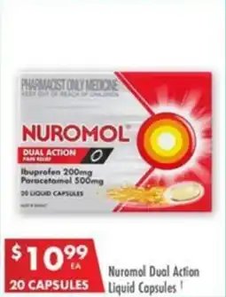 Pharmacy4Less Nuromol Dual Action Liquid Capsules offer