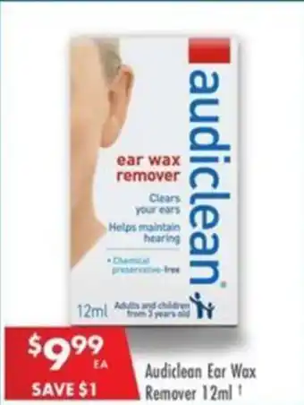 Pharmacy4Less Audiclean Ear Wax Remover offer