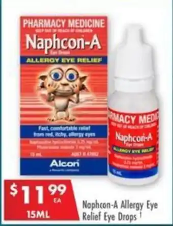 Pharmacy4Less Naphcon-A Allergy Eye Relief Eye Drops offer