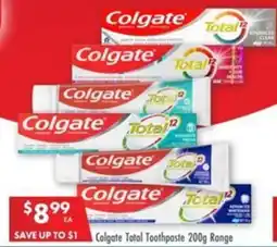 Pharmacy4Less Colgate Total Toothpaste Range offer