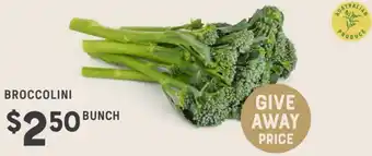 Adelaide's finest Broccolini offer