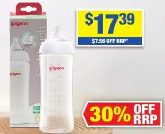 My Chemist Pigeon SoftTouch Bottle PP Twin Pack offer