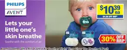 My Chemist Avent Soother Ultra Air or Ultra Air Soother Night Time Glow 18+ Months offer