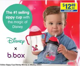 My Chemist B.Box Sippy Cup Disney Minnie or Mickey offer