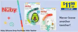 My Chemist Nûby Silicone Drop Pacifinder With Teether offer