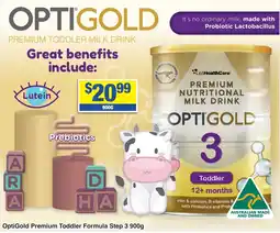 My Chemist OptiGold Premium Toddler Formula Step 3 900 g offer