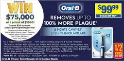 My Chemist Oral-B Power Toothbrush iO 3 Series Black offer