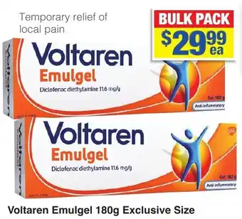 My Chemist Voltaren Emulgel Exclusive Size offer