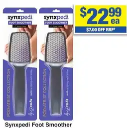 My Chemist Synxpedi Foot Smoother offer