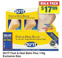 My Chemist DU'IT Foot & Heel Balm Plus Exclusive Size offer