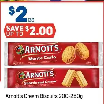 Foodland Arnott's Cream Biscuits 200-250g offer